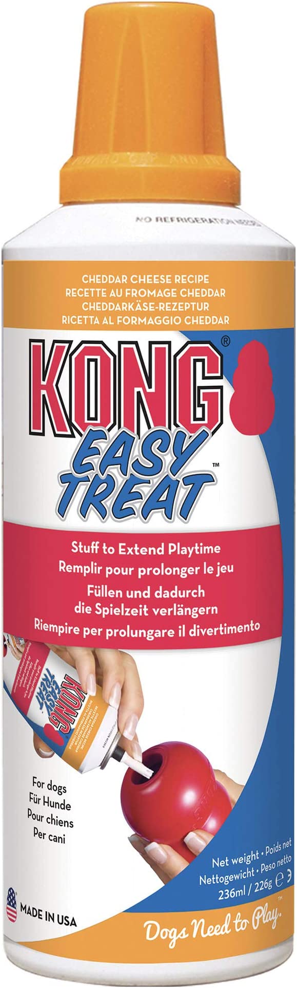 KONG Easy Treat Cheddar Cheese