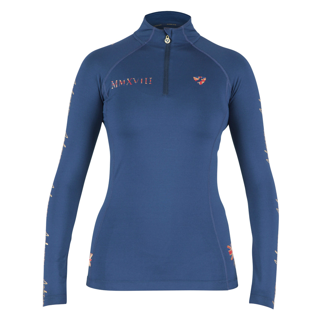 Shires Aubrion Women's Team Long Sleeve Base Layer