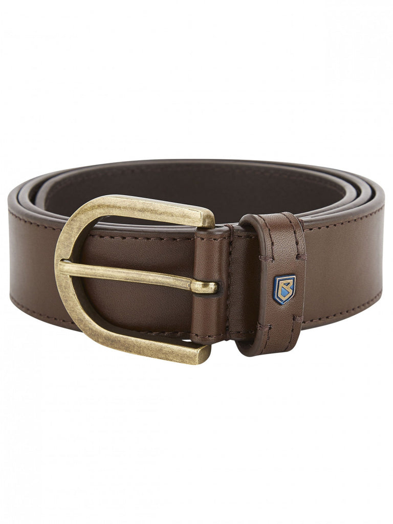 Dubarry Porthall Mens Leather Belt Brown | Country Ways