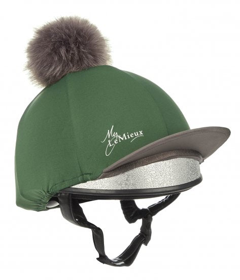 Le Mieux Pom Pom Hat Silk Hunter Green | Country Ways