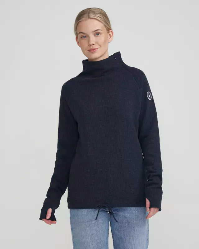Holebrook Sweden Women's Martina Knitted Windproof Funnel Neck Sweater