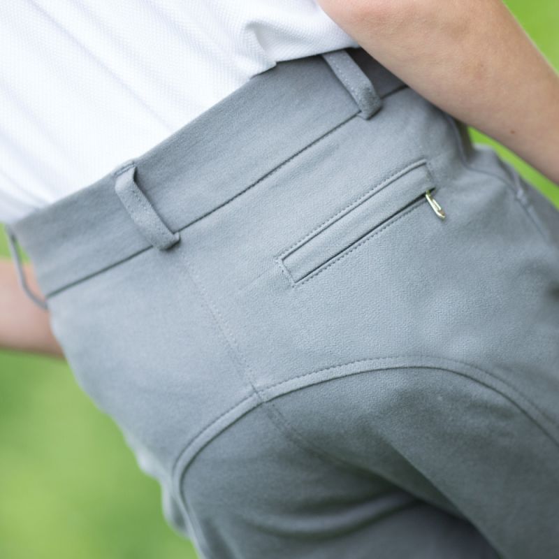 Equetech Boys Sports Breeches Grey | Country Ways