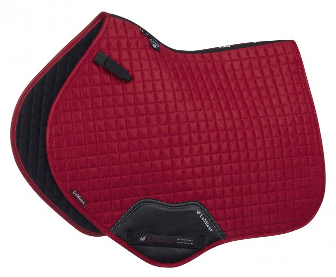 Lemieux ProSport Suede Close Contact Square Chilli Red | Country Ways
