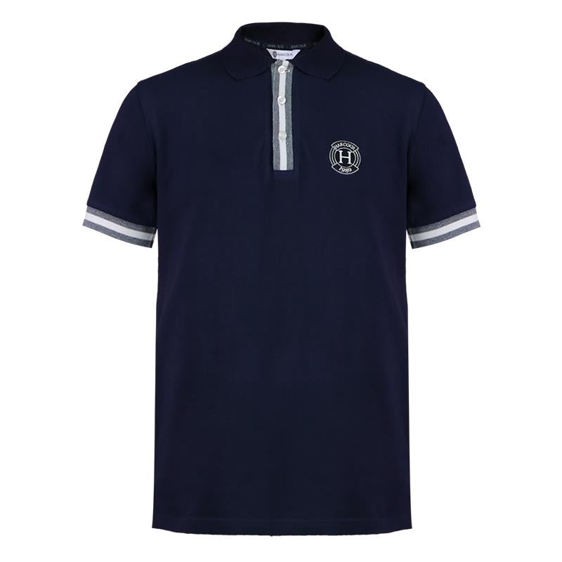 Harcour Colin Polo Shirt Marine Navy | Country Ways