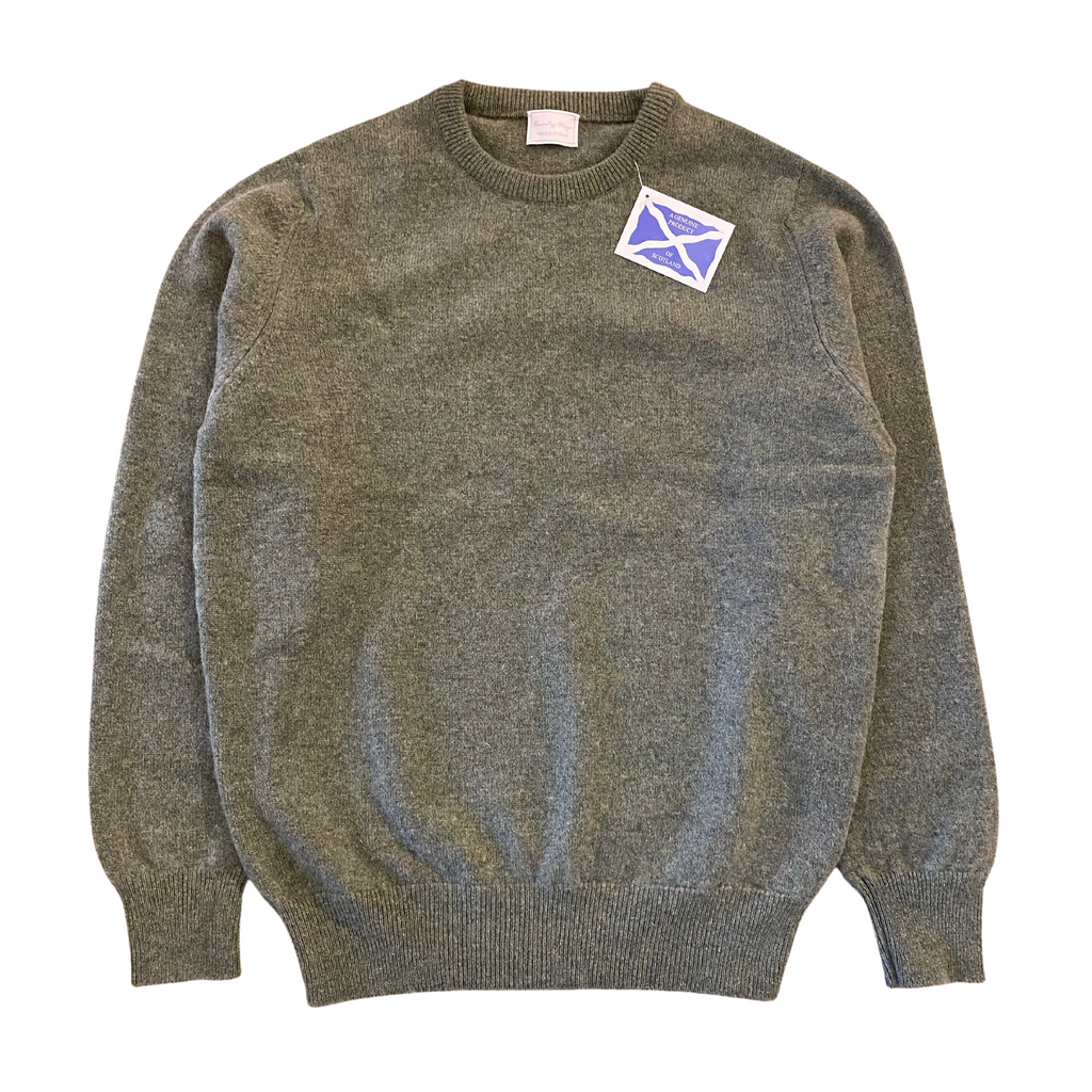 Country Ways Scotland Men's Lambswool Crew Neck Sweater