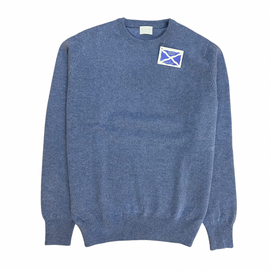 Country Ways Scotland Men's Lambswool Crew Neck Sweater