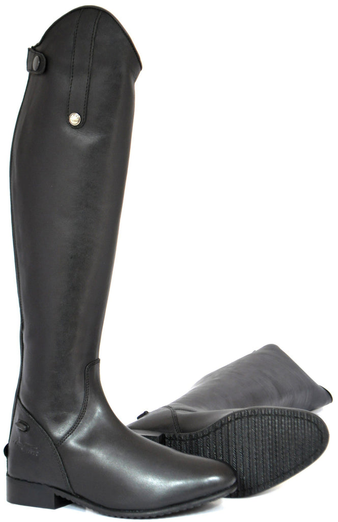 Mark Todd Long Leather Competition Dress Riding Boot Black | Country Ways