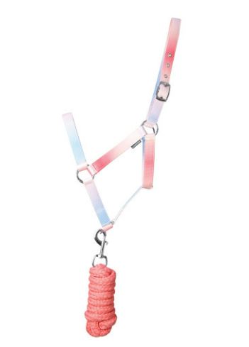 HY Equestrian Ombre Head Collar and Lead Rope