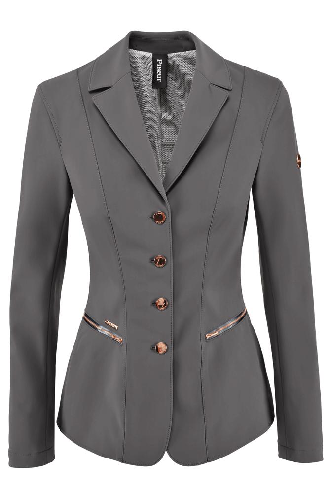 Pikeur Paulin Ladies Competition Jacket Grey/Rose Gold | Country Ways