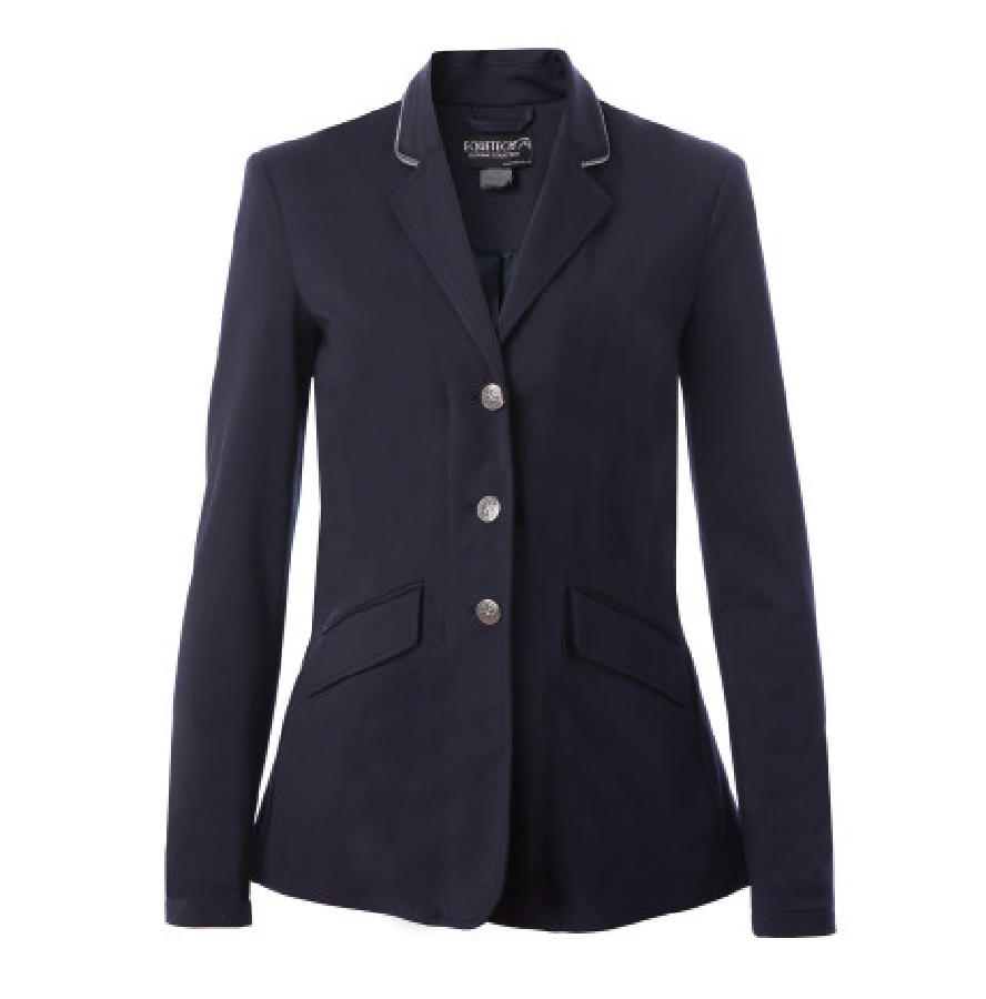 Equetech Junior Jersey Deluxe Competition Jacket Navy | Country Ways
