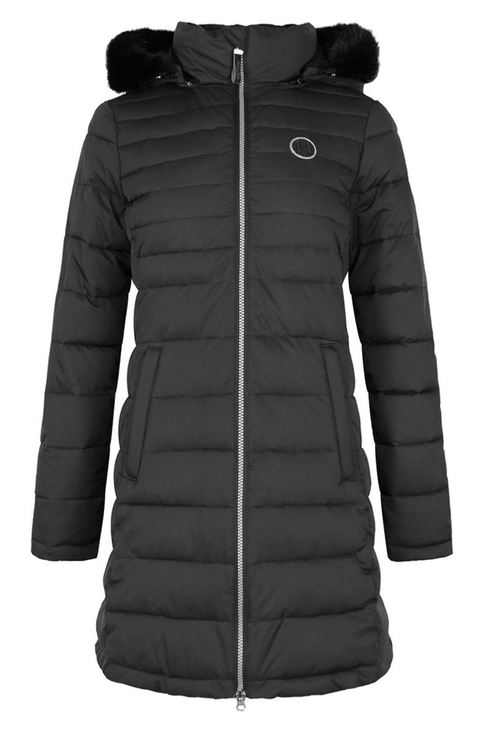 Harcour Valentina Womens Long Padded Jacket Black | Country Ways